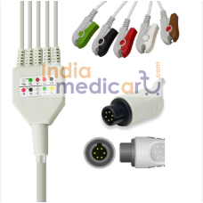 BPL 5 Lead ECG Cable Clip Type