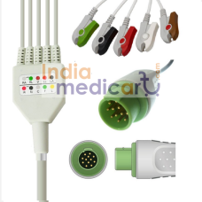 SIEMENS 5 Lead ECG Cable Clip Type