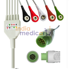 SIEMENS 3 Lead ECG Cable Clip Type