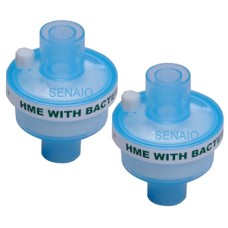 HMV Filter – Standard Heat Moisture Exchange Filter for Ventilator & Breathing Circuit – Disposable, 22mm Connector, Single Use – ICU & Hospital Use