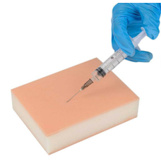 Pocket Subcutaneous Injection Practice Pad with Thick White Sponge Pocket Subcutaneous Injection Practice Pad with Thick White Sponge