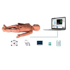 Child ACLS Emergency Training Manikin, Wired