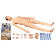 Multifunctional Male Nursing Manikin with Unisex Organ Configuration Multifunctional Male Nursing Manikin with Unisex Organ Configuration