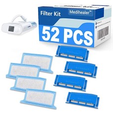 Medihealer CPAP Filters 52 Packs Compatible With Philips DreamStation Medihealer CPAP Filters 52 Packs Compatible With Philips DreamStation